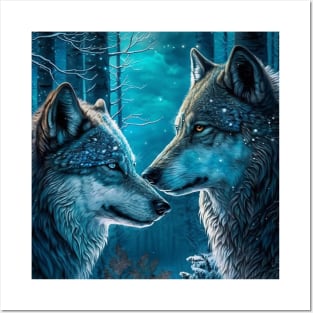 Wolfdog Love Posters and Art